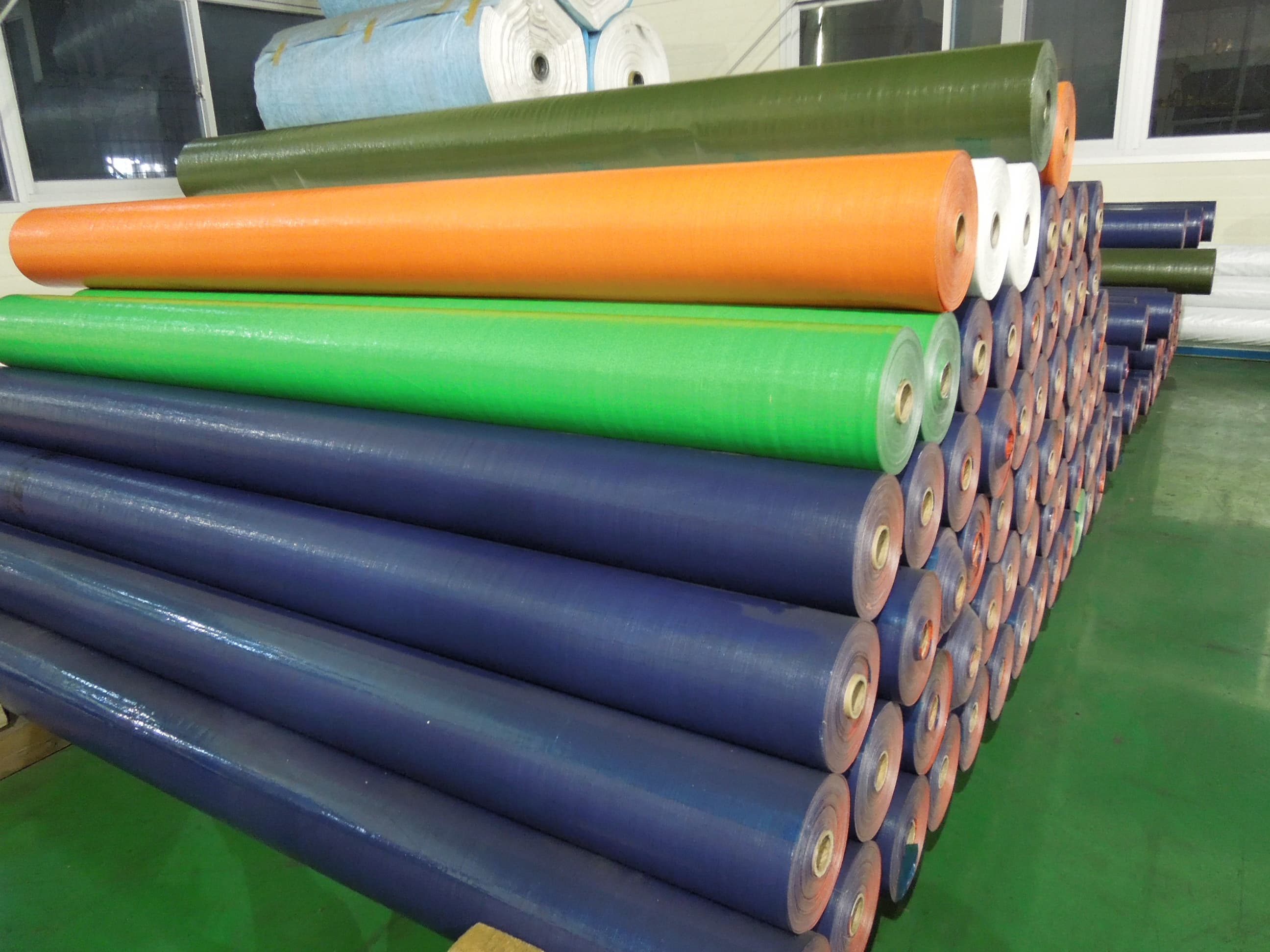 woven fabric roll